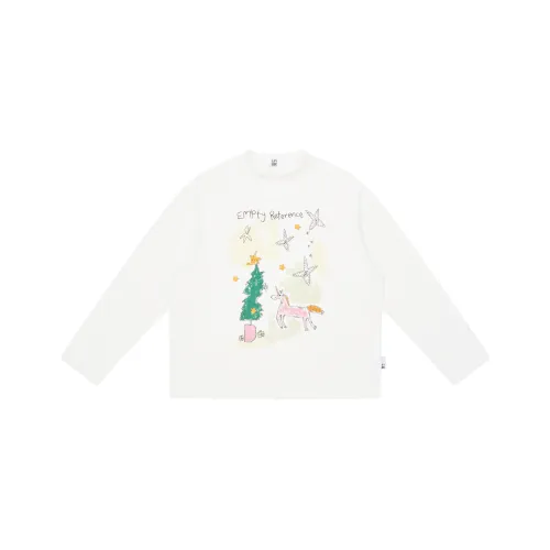 EMPTY REFERENCE Белый Унисекс T-рубашки