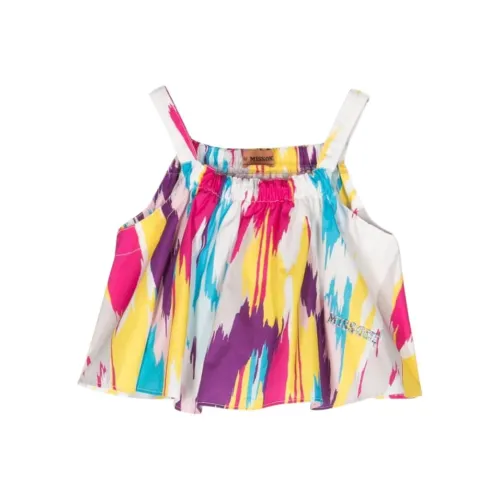 MISSONI Топ на бретелях Детский Многоцветный