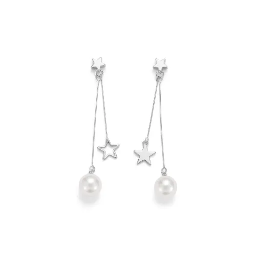 DODOGOGO Серьги-гвоздики из серебра S925 женский