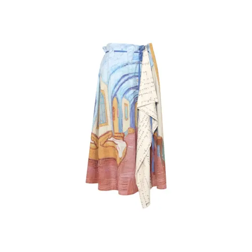 Two Or Three Things Повседневный Длинный Юбка Женские