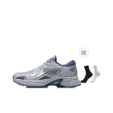 Синий Серый + 1 пара носков (случайный цвет)