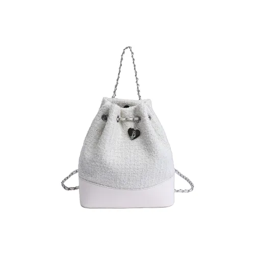 GOX Шерстяной рюкзак стандартный женский белый черный розовый серый