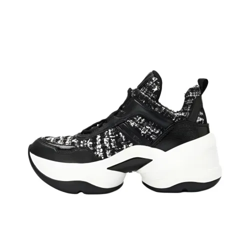 MICHAEL KORS OLYMPIA Низкий Топ Повседневная Обувь Женская Черная