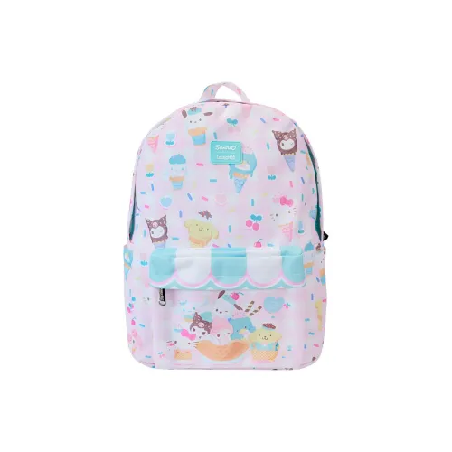 Loungefly ×Disney Disney Коллаборация Нейлоновый Рюкзак Женский Светло-Розовый