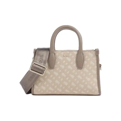 BOSS Полиэстер Сумка Женская Бежевая