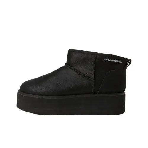 Karl Lagerfeld Thermo Ankle Длина Сноубутсы Женские Черный