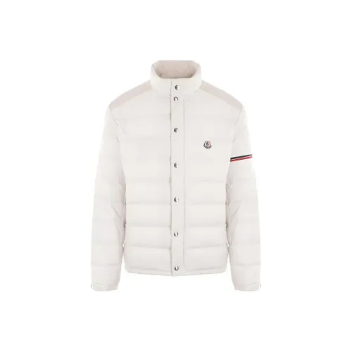 Moncler Белый Мужской Пуховик