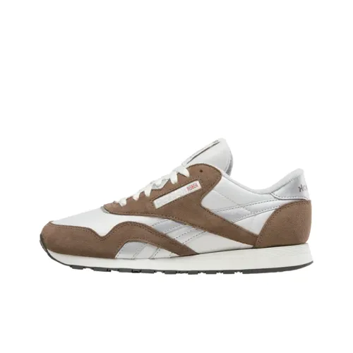 Reebok Classic Nylon Повседневная обувь Мужская Белый Коричневый