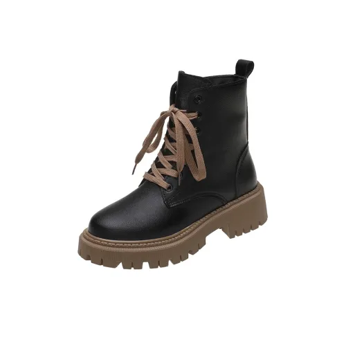 WUJI Короткий Мартин Ботинок 5CM Женские