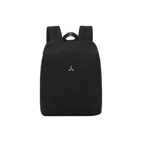 LI NING 1990 Хлопок с коровья кожа рюкзак стандартный унисекс черный