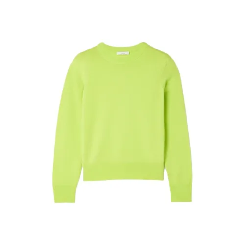 VINCE Зеленые Женские Свитера