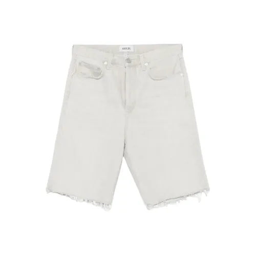 AGOLDE Light Gray Men's Casual Shorts AGOLDE Светло-серые мужские повседневные шорты