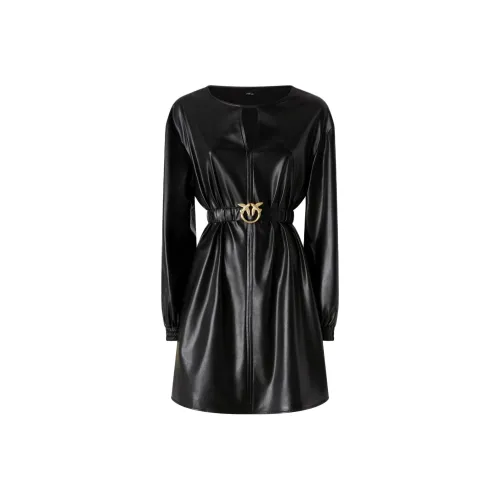 PINKO Длинное платье с длинными рукавами женское