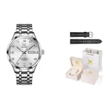 Стальной браслет, натуральный белый