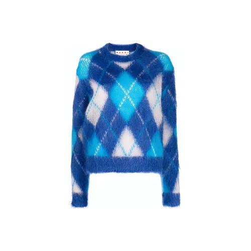 MARNI SS22 Свитер Женский Синий