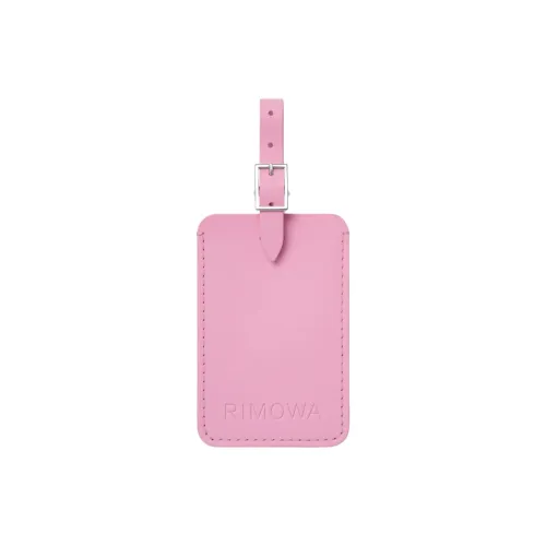 RIMOWA Кожа Розовый ярлык для багажа