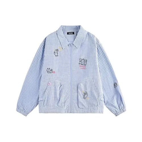 AMBER LIGHT Синий Унисекс Рубашки