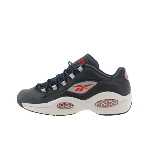 Reebok Question Low Топ Баскетбольные кроссовки Мужской Серый