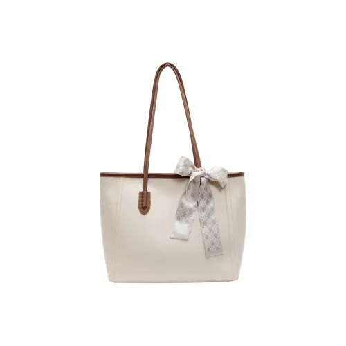 RIVMIND ПУ (полиуретан) Сумка-тоут Сумка через плечо Стандартная Женская Белая Черная Хаки Коричневая