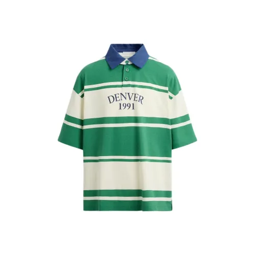 ZARA Зеленое Унисекс Поло