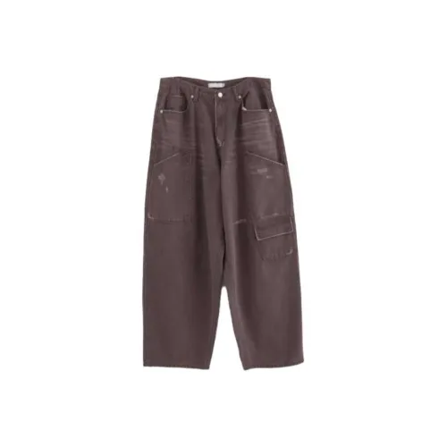 LOWEAR Damage Тон Пуховые куртки Карман Maxi Брюки Джинсы Женские