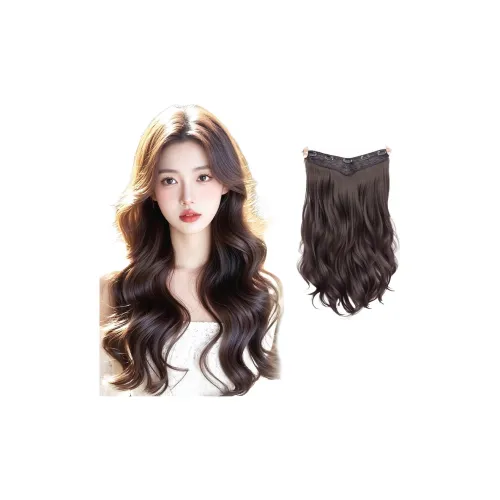 WANWANFENG Ван-Пис Большая волна Женская Перука PIECES Белок Волокно Длинные Вьющиеся Волосы