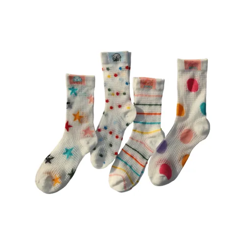 NACARADAR Носки Crew Женские упаковка из 4 пар цветовая комбинация