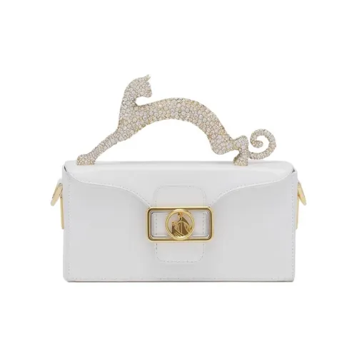 Lanvin Pencil Коровья кожа Сумка Мини Женская Белая