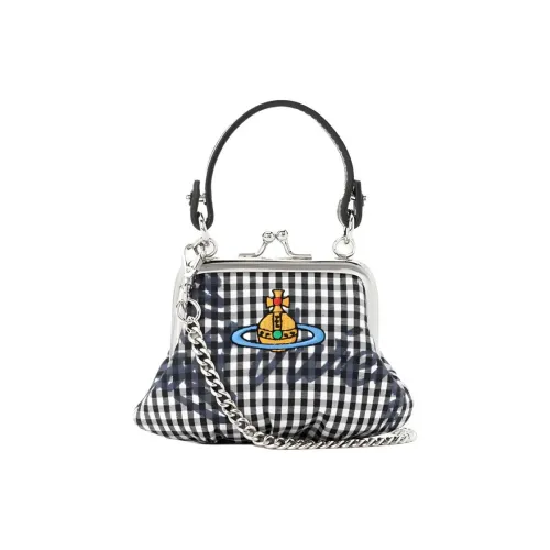 Vivienne Westwood Клетчатая ткань Сумка Мини Женская Многоцветная