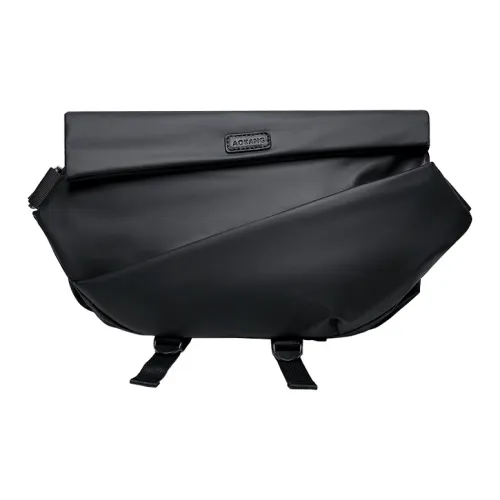 AOKANG Oxford Sling Bag Large Men's Black