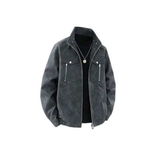 ZHIO Унисекс Кожаные куртки