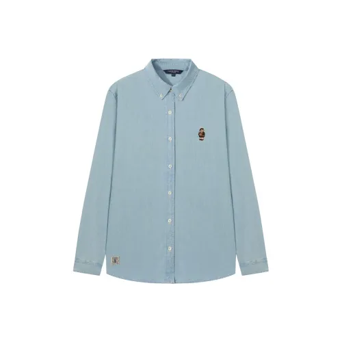 Teenie Weenie Светло-синие Женские Рубашки