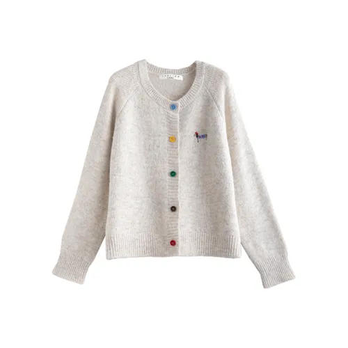 Tonlion Бежевый Абрикос Женская Трикотажная