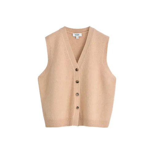 COS Бежевый Женский жилет
