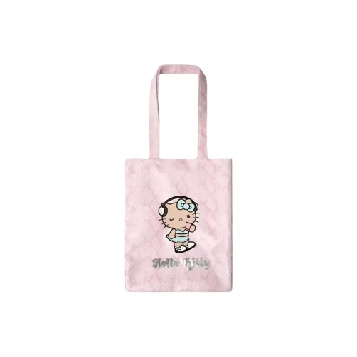 THE BEAST HELLO KITTY collaboration Холст Тоут Сумка Сумка для покупок Сумка Женская Розовая