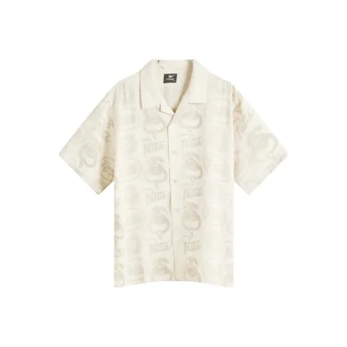 Patta совместный бренд Бежевый Мужская Рубашка