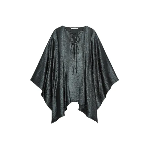 ZARA ZW Series Зеленые Женские Рубашки