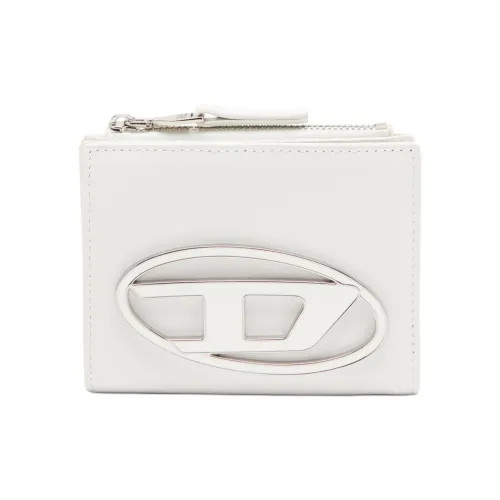 DIESEL Коровья кожа Держатель для карт Маленький Женские Белый