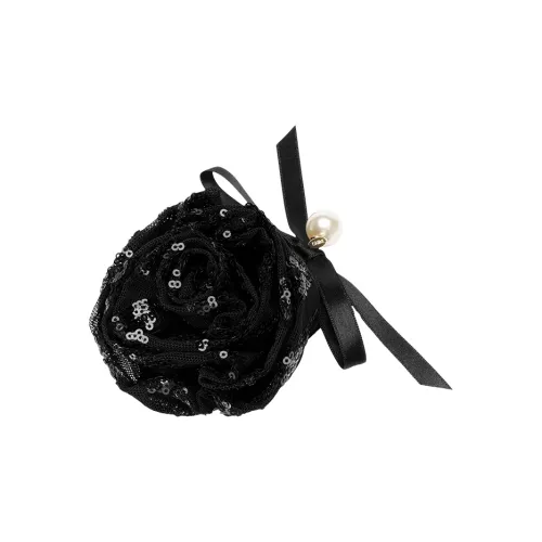 SHINE Ткань PVC Синтетический Жемчужный Резинки для волос Спиральные Женские