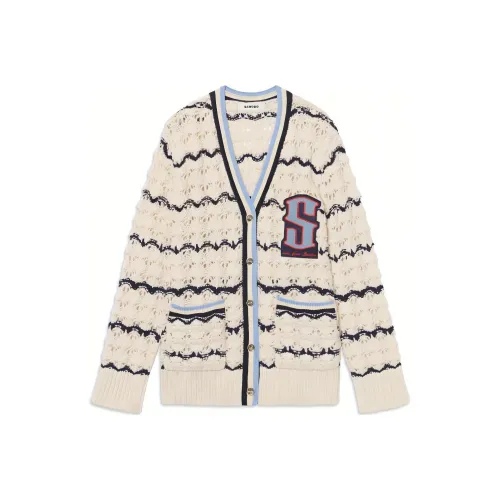 Sandro Экрю Женские Свитера