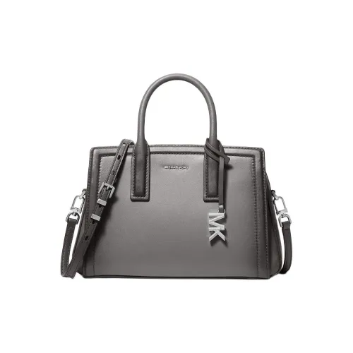 MICHAEL KORS Laila Коровья кожа через плечо Сумка Маленькая Женская Пыльно-серый