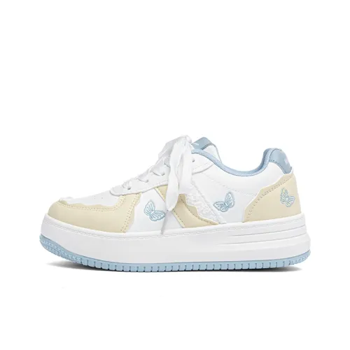 Warrior Водонепроницаемый Устойчивый к истиранию Увеличивающие высоту Низкие Кроссовки для скейтбординга Женские