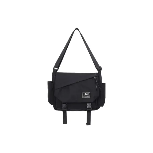 XTEP Химическое волокно Сумка через плечо Унисекс Черный Белый