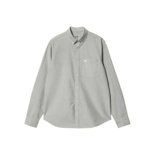 Carhartt WIP Dollar Зеленый Мужские Рубашки