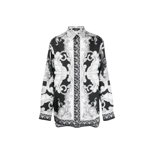 VERSACE FW22 Рубашка Мужская Многоцветная
