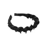 Черный зубчатый ободок