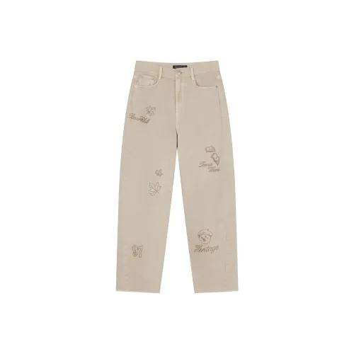 Teenie Weenie Khaki Женские Джинсы