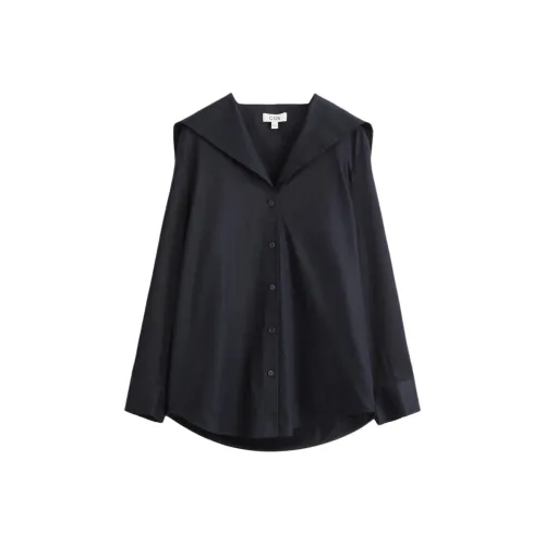 COS Темно-синие женские рубашки