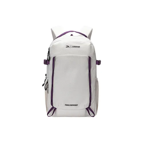 ANTA ПУ (полиуретан) Рюкзак Унисекс Тон Серый