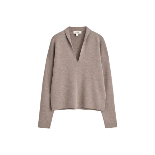 COS MOORE Серый Женские Свитера